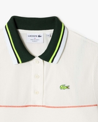 Áo Polo Lacoste Chính hãng - Loose fit polo shirt made in France from organic cotton - Màu Trắng | JapanSport PF5627-51-70V