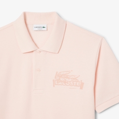 Áo Polo Lacoste Nam Chính hãng - L.12.12 Classic Fit Printed Pattern - Màu Hồng | JapanSport PH0285-51-GXI