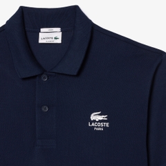 Áo Polo Lacoste Chính hãng - Lacoste Unisex L.12.12 Dáng Cổ Điển Họa Tiết In - Màu Xanh | JapanSport PH2723-51-166