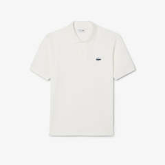 Áo Polo Lacoste Chính hãng - Lacoste Nam Dáng Cổ Điển Landscape Crocodile - Màu Trắng | JapanSport PH5881-51-70V
