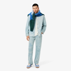 Áo Polo Lacoste Chính hãng - Lacoste Nam Dáng Cổ Điển Landscape Crocodile - Màu Trắng | JapanSport PH5881-51-70V