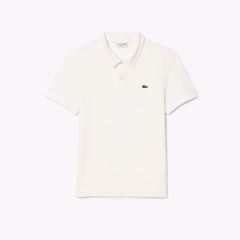 Áo Polo Lacoste Chính hãng - Men's Regular Fit Terry Polo - Màu Trắng | JapanSport PH7571-51-70V