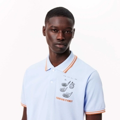 Áo Polo Lacoste Chính hãng - Classic Fit L.12.12 Petit Piqué Polo - Màu xanh | JapanSport PH8008-51-J2G