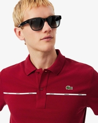 Áo Polo Lacoste Nam Chính hãng -Regular Fit Logo Trim L.12.12 Polo - Màu đỏ | JapanSport PH9863-51-476