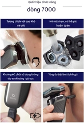 Máy cạo râu Philips Chính hãng - Series 7000 - Sạc rửa tự động - S7882/51 | JapanSport