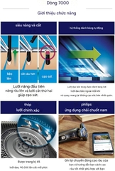 Máy cạo râu Philips Chính hãng - Series 7000 - Sạc rửa tự động - S7882/51 | JapanSport