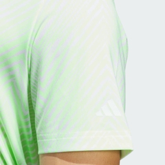 Áo Polo Adidas Nam Chính Hãng - Playera Polo Estampada - Màu Green Spark / White | JapanSport IQ2950