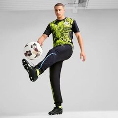 Áo Phông Puma Chính hãng - Manchester City Pre-match Short Sleeve Jersey - Màu xanh| JapanSport 777578-14