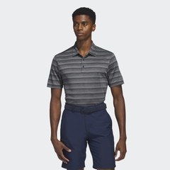 Áo Polo Adidas Nam Chính Hãng - TWO-COLOR STRIPED POLO - Xám | JapanSport HR7981