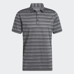 Áo Polo Adidas Nam Chính Hãng - TWO-COLOR STRIPED POLO - Xám | JapanSport HR7981