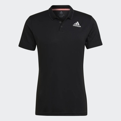Áo Polo Adidas Nam Chính Hãng - POLO TENNIS FREELIFT - Đen | JapanSport HB9134