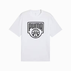 Áo Phông Puma Chính hãng - Posterize Tee - Màu Trắng | JapanSport 630498-01