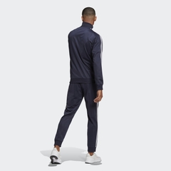 Bộ thể thao Adidas Chính hãng - Primegreen Essentials 3-Stripes Track Suit - Xanh | JapanSport GK9658