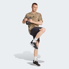 Áo Phông Adidas Nam Chính Hãng - PrimeLift Graphic Tee - Màu Be  | JapanSport JX6286