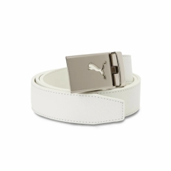 Thắt Lưng Puma Chính Hãng - Unisex Golf Ease Fit Belt  - Màu Trắng | JapanSport 054994-02