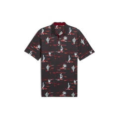 Áo Polo Golf Puma Nam Chính Hãng - Golf Matter Bushland Short - Màu Đen | JapanSport  629150-01