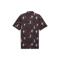 Áo Polo Golf Puma Nam Chính Hãng - Golf Matter Bushland Short - Màu Đen | JapanSport  629150-01