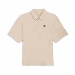 Áo Polo Puma Chính Hãng - ESS ELEVATED SE SS Polo - Màu Be | JapanSport  689290-87