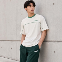 Áo Phông Puma Chính hãng - CORE HERITAGE MX Graphic Short-Sleeve T-Shirt - Màu Trắng | JapanSport 680669-87