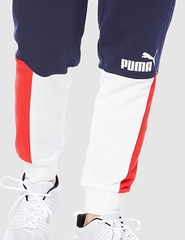Quần Puma Nam Chính Hãng - ESS+ BLOCK Men's Sweatpants - Xanh/Trắng/Đỏ | JapanSport 849537-06