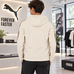 Áo Khoác Puma Nam Chính Hãng - EVOSTRIPE  - Màu Be | JapanSport 684111-87