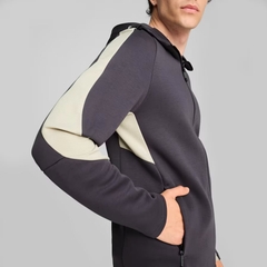 Áo Khoác Puma Nam Chính Hãng - EVOSTRIPE Hooded Jacket - Màu xám | JapanSport 684110-69