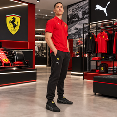 Bộ thể thao Puma Nam Chính Hãng - Ferrari Race Graphic  & Quần T7 Pants - đen/đỏ | JapanSport  627053-02 632755-01