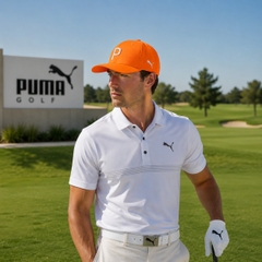 Mũ Puma Chính Hãng - Hat Golf P Cap - Màu Cam | JapanSport 024422-06