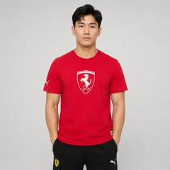 Áo Phông Puma Chính hãng - Scuderia Ferrari Sportswear Tonal Shield - Màu Đỏ | JapanSport 632785-02