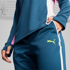 Quần Puma Nữ Chính Hãng - Soccer Football, Sweat-Absorbent - Xanh | JapanSport 659008-10