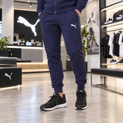 Bộ Thể Thao Nam PUMA Chính Hãng - teamGOAL Hoodie & Pants - Màu xanh | JapanSport 659325-06 + 659323-06