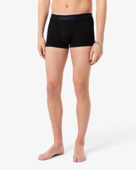 Quần Boxer Lacoste Chính hãng - 3-Pack Cotton Trunks - Màu Trắng/ Xám/ Đen | JapanSport 5H4967-51