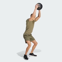 Quần Short Adidas Nam Chính Hãng - CORDURA DESIGNED 4 TRAINING - Xanh | JapanSport IL1382