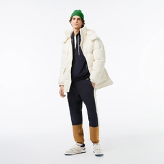Quần gió Lacoste Chính hãng - Showerproof Colourblock Track Pants - Màu xanh/nâu | JapanSport XH1616-51-RHI