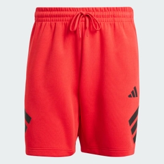 Quần Short Adidas Nam Chính Hãng - Short 3 Sọc Future Icons - Màu Đỏ | JapanSport JI8784