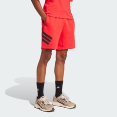 Quần Short Adidas Nam Chính Hãng - Short 3 Sọc Future Icons - Màu Đỏ | JapanSport JI8784