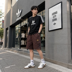 Quần Short Adidas Chính Hãng - Quần gió túi hộp - Màu đỏ đô | JapanSport JF6612