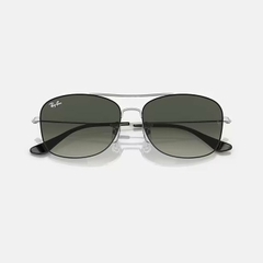Kính RayBan Chính hãng - Sunglasses in Black On Silver and Grey Gradient RB3799 914471 57-15 - 57mm | JapanSport