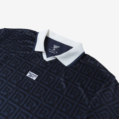 Áo Polo Reebok Chính Hãng - Monogram Football Polo Men's T-Shirt - Màu Đen | JapanSport 100239697