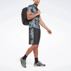 Áo Phông Reebok Chính Hãng - Train Camo Tech T-Shirt - Màu Xanh/Đen | JapanSport 100028669