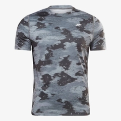 Áo Phông Reebok Chính Hãng - Train Camo Tech T-Shirt - Màu Xanh/Đen | JapanSport 100028669
