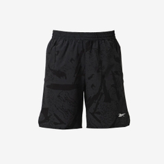 Quần Shorts Reebok Nam Chính Hãng - STRENGTH AOP SHORT - Màu Đen| JapanSport 100203889