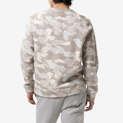 Áo Khoác Reebok Chính Hãng - RI MOTION CAMO CREW - Màu Xám Tro | JapanSport 100204730