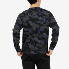 Áo Khoác Reebok Chính Hãng - RI MOTION CAMO CREW - Màu Đen | JapanSport 100204732