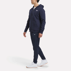 Áo Khoác Reebok Chính Hãng - IDENTITY SL FLEECE FZ - Màu Navy | JapanSport 100202861