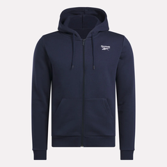 Áo Khoác Reebok Chính Hãng - IDENTITY SL FLEECE FZ - Màu Navy | JapanSport 100202861