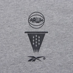 Áo Phông Reebok Nam Chính Hãng - BB CITY LEAGUE SS T-shirt - Màu Xám | JapanSport HS7009