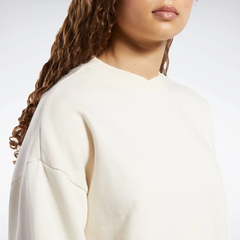 Áo Dài Tay Reebok Chính Hãng - Classics Natural Dye Crew Sweatshirt - Màu Kem | JapanSport HH9696