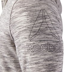 Áo Khoác Reebok nam  Chính Hãng - Essentials Marble Full Zip Hoodie - Grey | JapanSport - CE3916