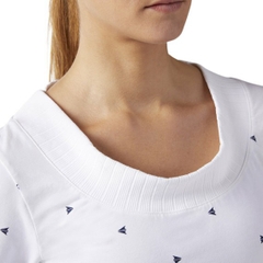 Áo Reebok Nữ Chính Hãng - Long Sleeved Classics Crop - White | JapanSport - CF3148